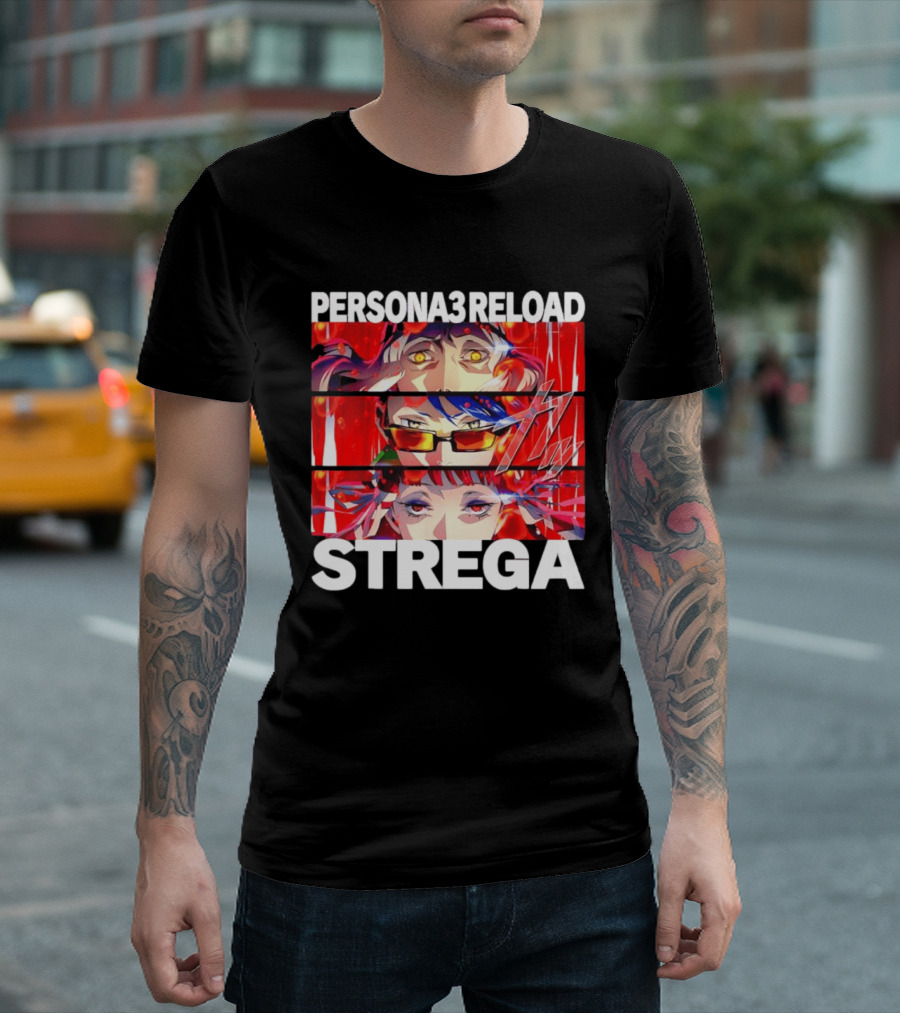 Takaya Sakaki Jin Shirato Chidori Yoshino Persona 3 Reload Strega Characters Persona 3 Reload T-Shirt