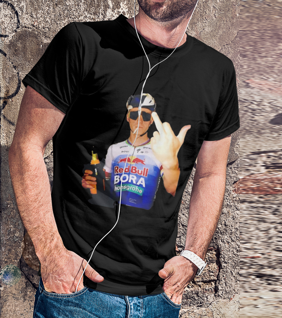 Remco Evenepoel Red Bull BORA Hansgrohe Smoking Gesture T-Shirt