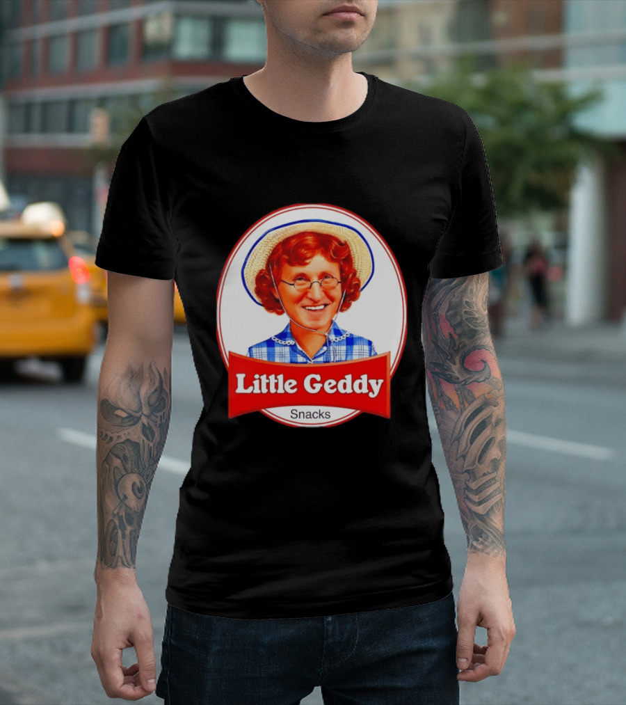 Little Geddy Snacks Rush Geddy Lee Sara Lee T-Shirt