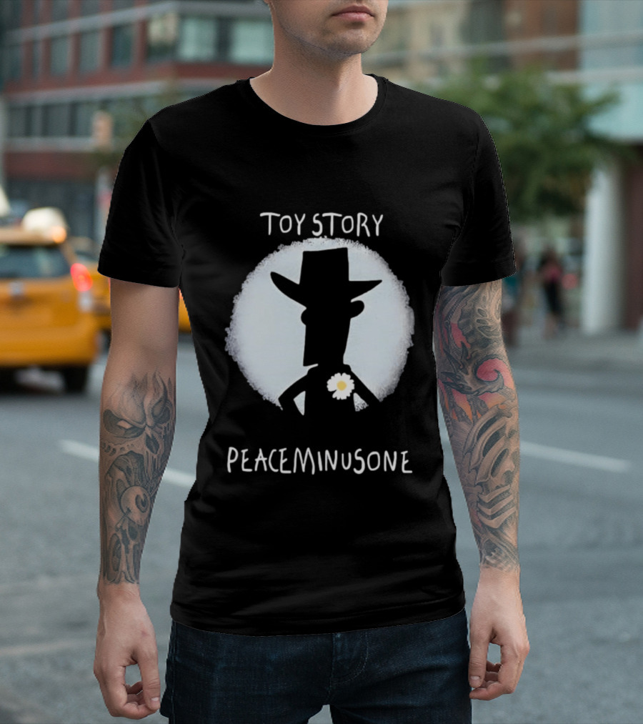 Toy Story Sheriff Woody Peaceminusone Daisy T-Shirt
