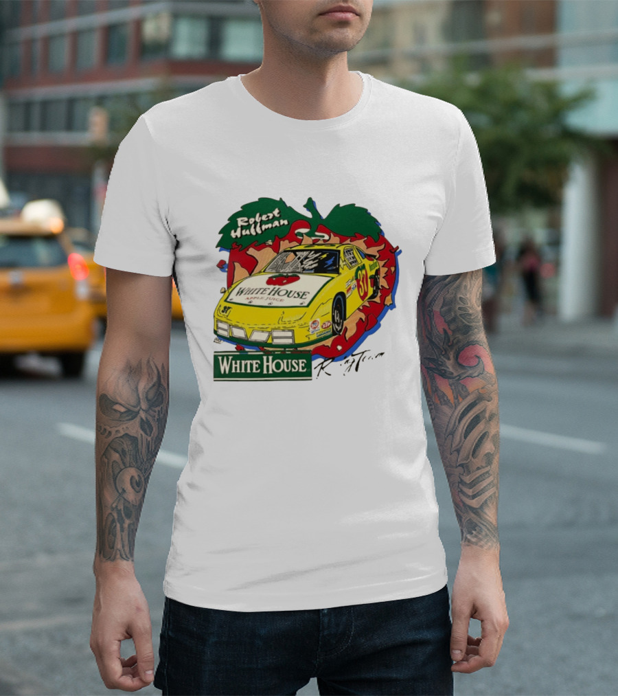 1996 Robert Huffman White House Apple Juice #37 Goody's Dash Series Car Racing T-Shirt