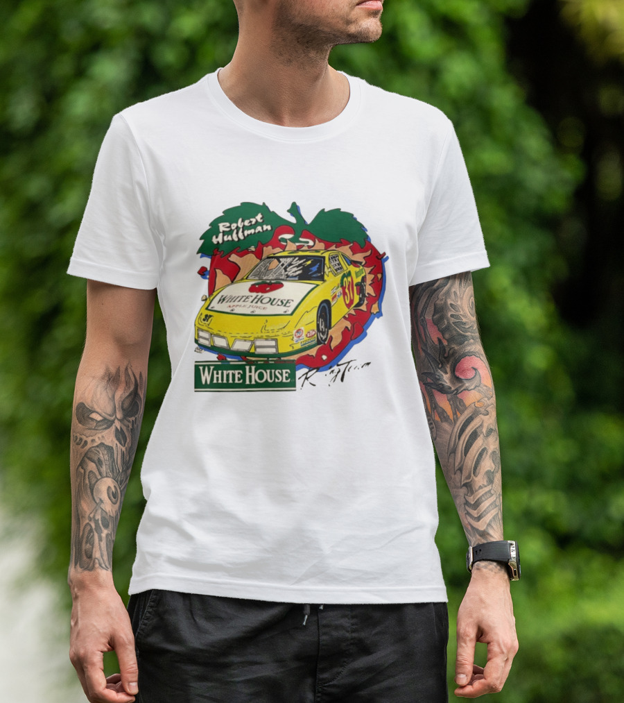 1996 Robert Huffman White House Apple Juice #37 Goody's Dash Series Car Racing T-Shirt