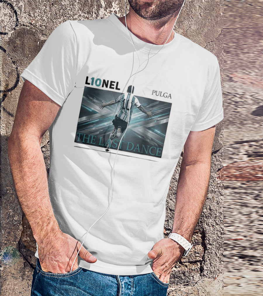 L10NEL Messi La Pulga 10 The Last Dance T-Shirt