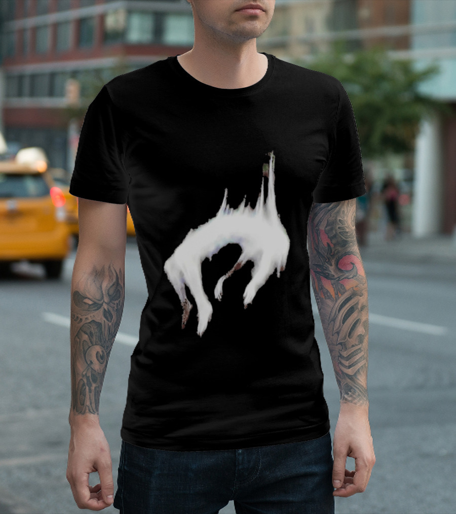 Ethereal Spirit Ghost Falling Apparition T-Shirt