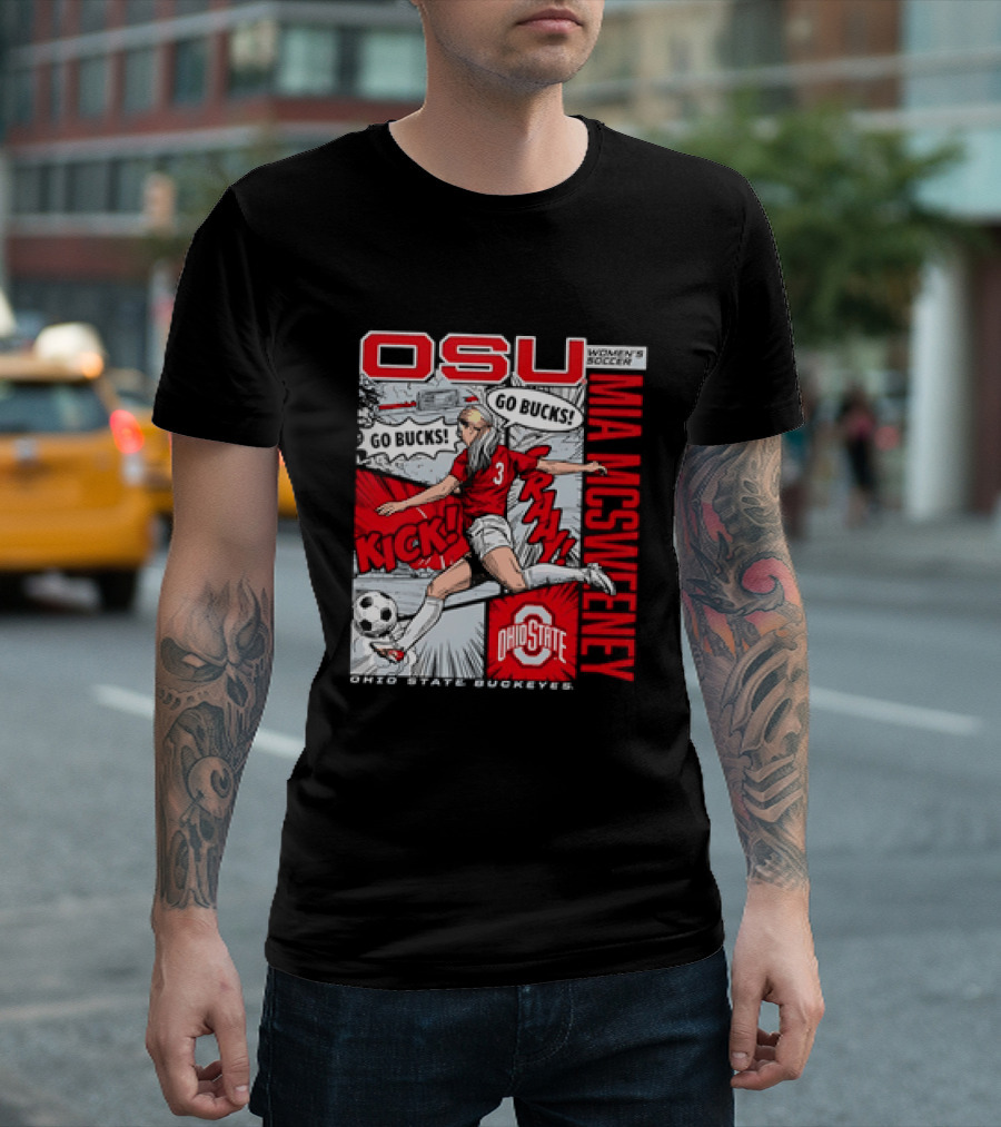 Ohio State Buckeyes OSU Mia McSweeney T-Shirt