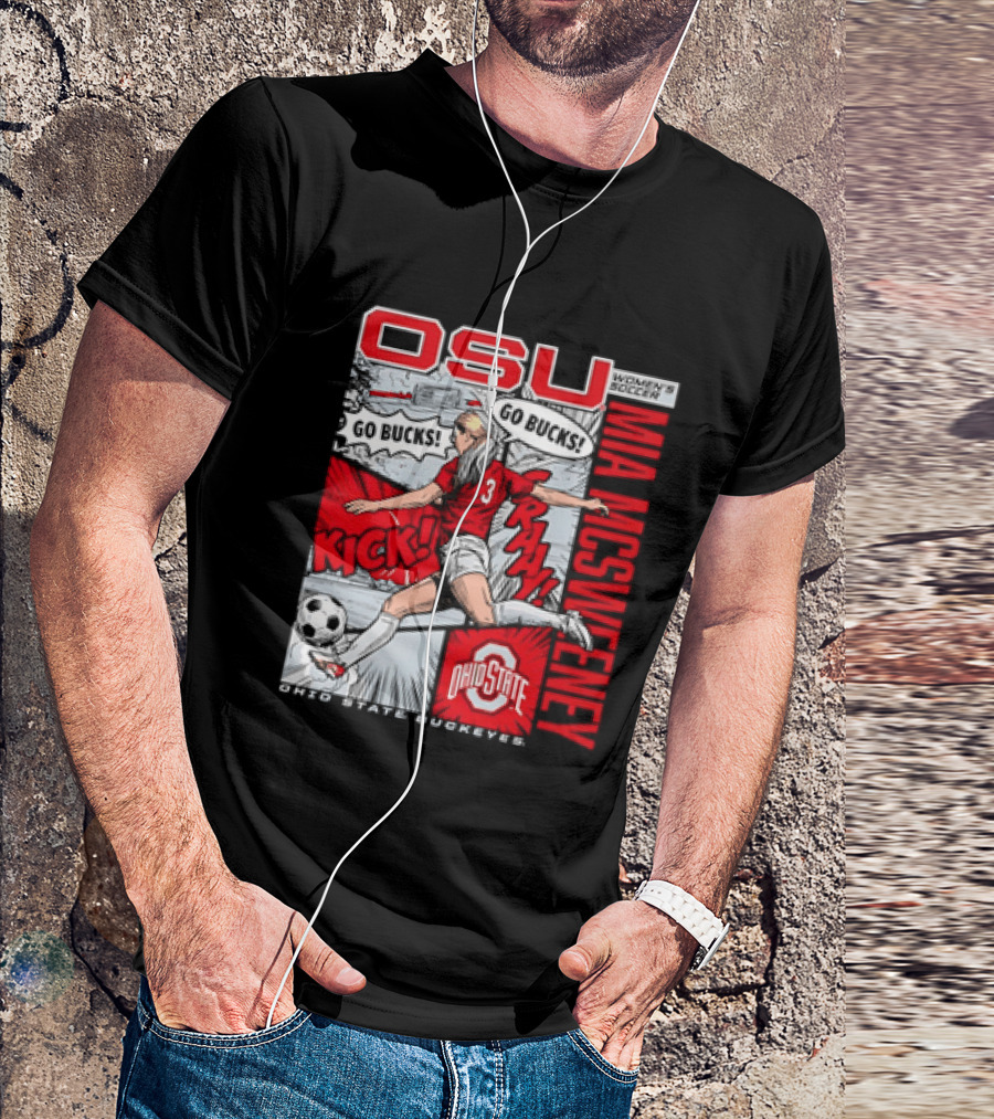 Ohio State Buckeyes OSU Mia McSweeney T-Shirt