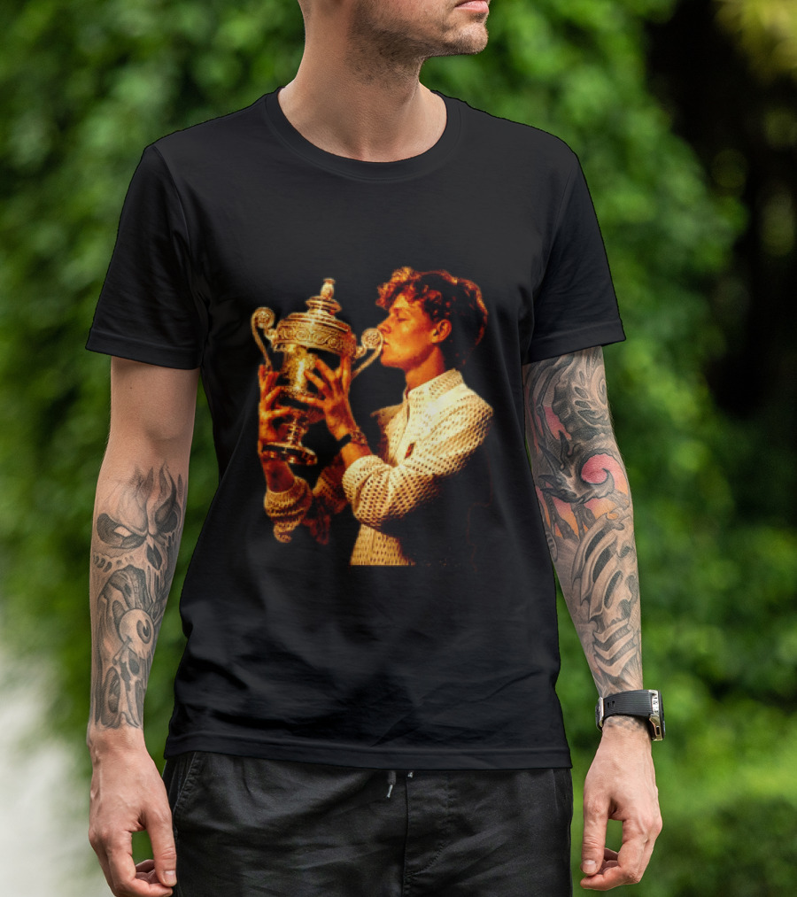 Jannik Sinner Wimbledon Men's Singles Champion Italy Celebration T-Shirt