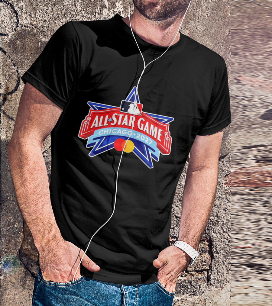 MLB All Star Game 2027 Chicago Mastercard T-Shirt