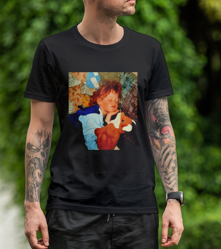 Wimbledon 2026 Men's Singles Italy Jannik Sinner Baby Era Vintage Childhood Photo T-Shirt