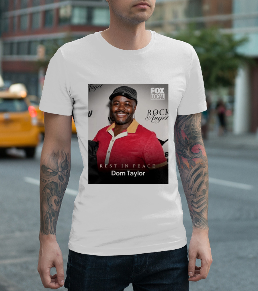 Rest In Peace Dom Taylor Celebrating Caribbean Cuisine Netflix Five Star Chef T-Shirt