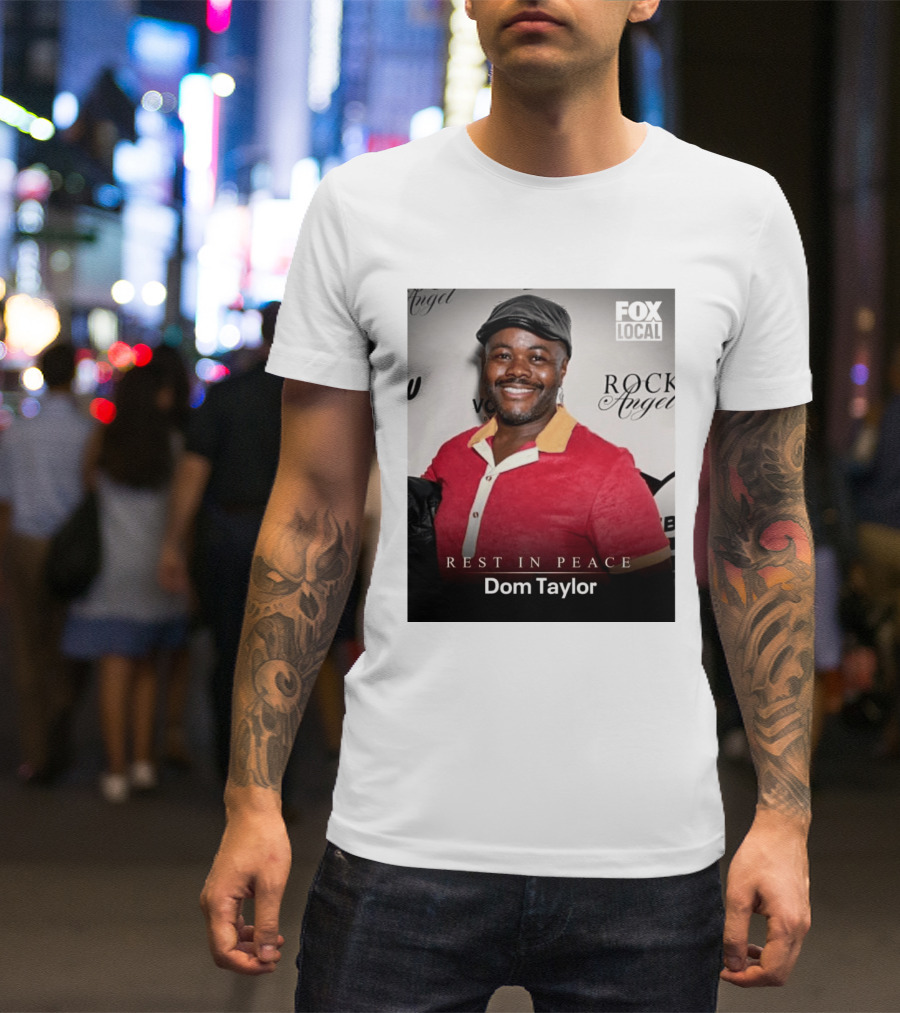 Rest In Peace Dom Taylor Celebrating Caribbean Cuisine Netflix Five Star Chef T-Shirt