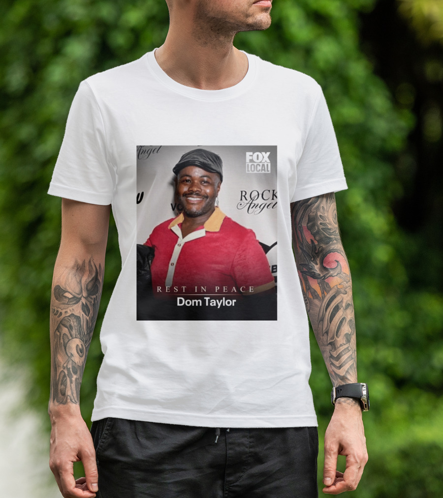 Rest In Peace Dom Taylor Celebrating Caribbean Cuisine Netflix Five Star Chef T-Shirt