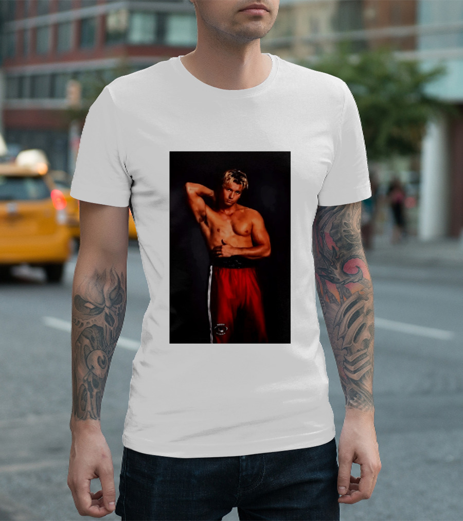 Stephen Kalyn Off Campus Body Maker Boxer Pose T-Shirt