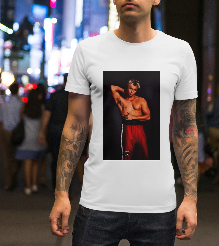 Stephen Kalyn Off Campus Body Maker Boxer Pose T-Shirt