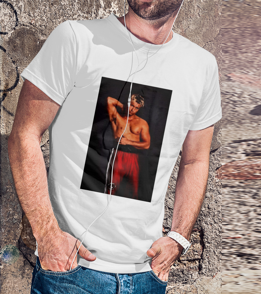 Stephen Kalyn Off Campus Body Maker Boxer Pose T-Shirt