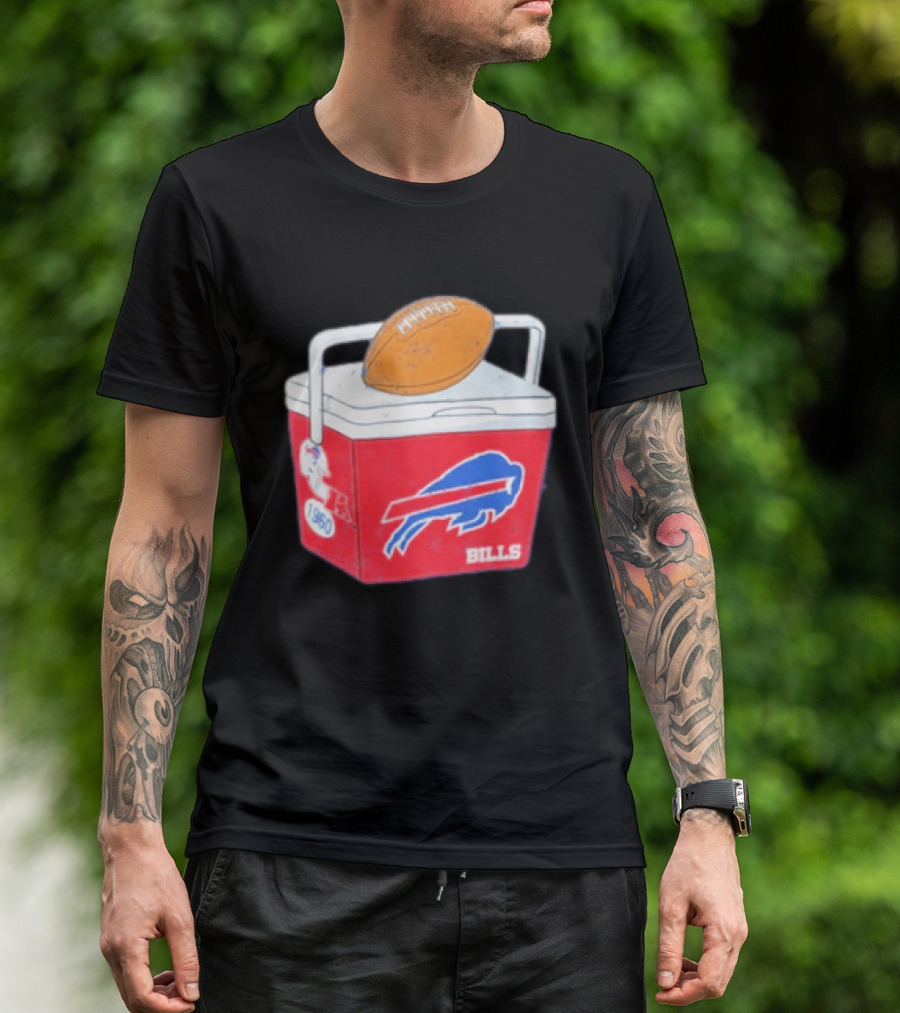 Buffalo Bills Cooler 1960 Football Wegmans Go Bills T-Shirt