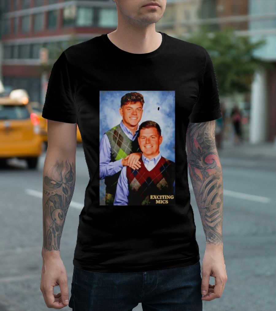 Cooper Dejean Reed Blankenship Step Brothers Exciting Mics T-Shirt