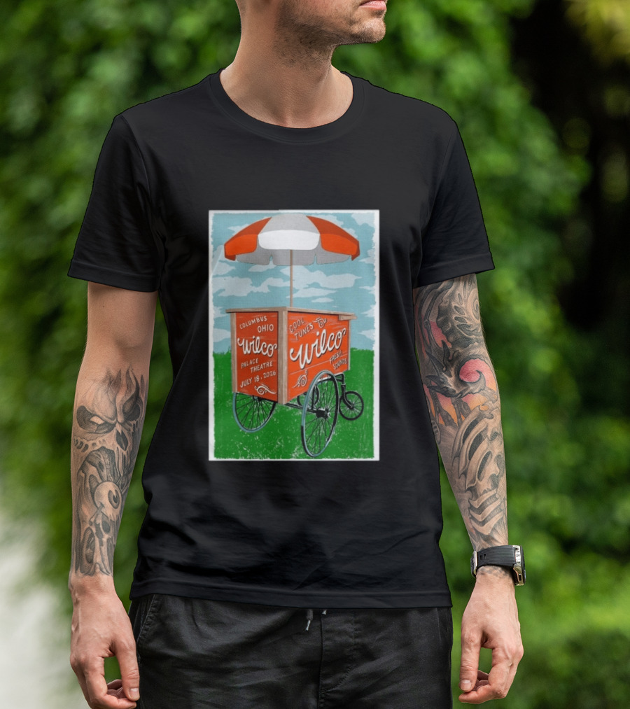 Wilco Cool Tunes Fresh Sounds Palace Theatre Columbus Ohio July 18 2026 T-Shirt
