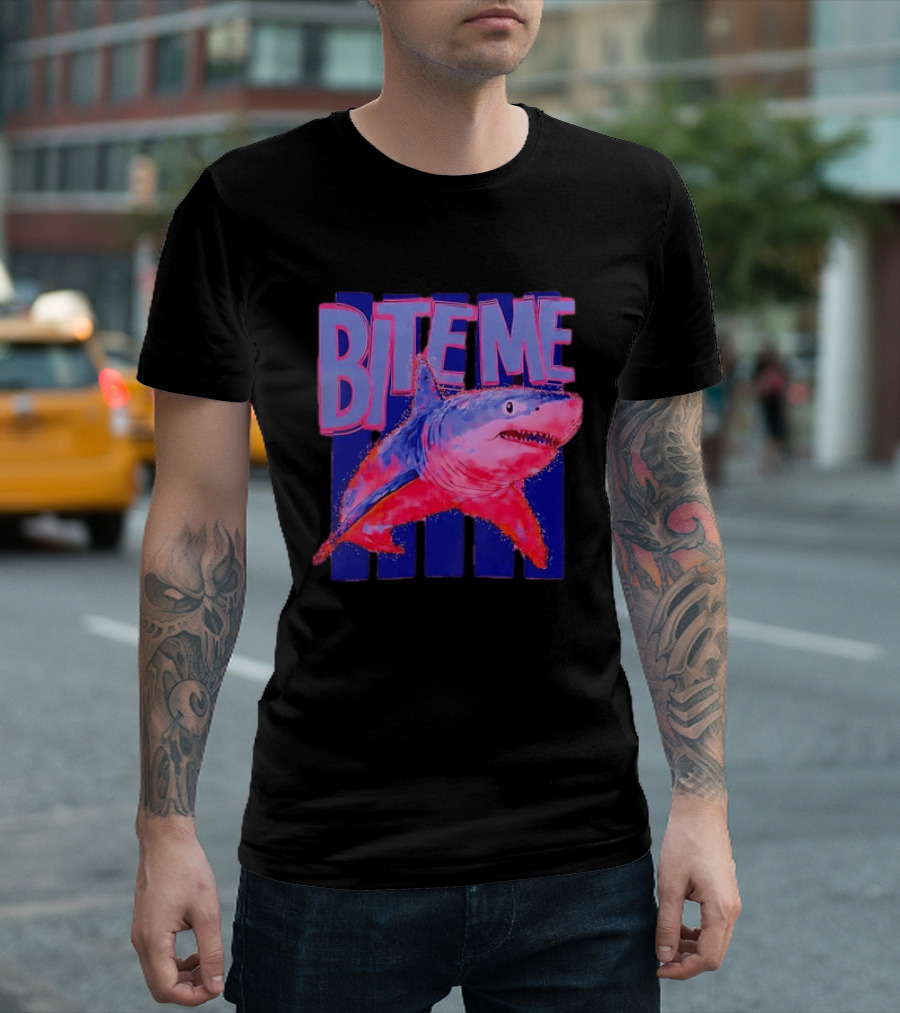 Bite Me Shark Attack T-Shirt
