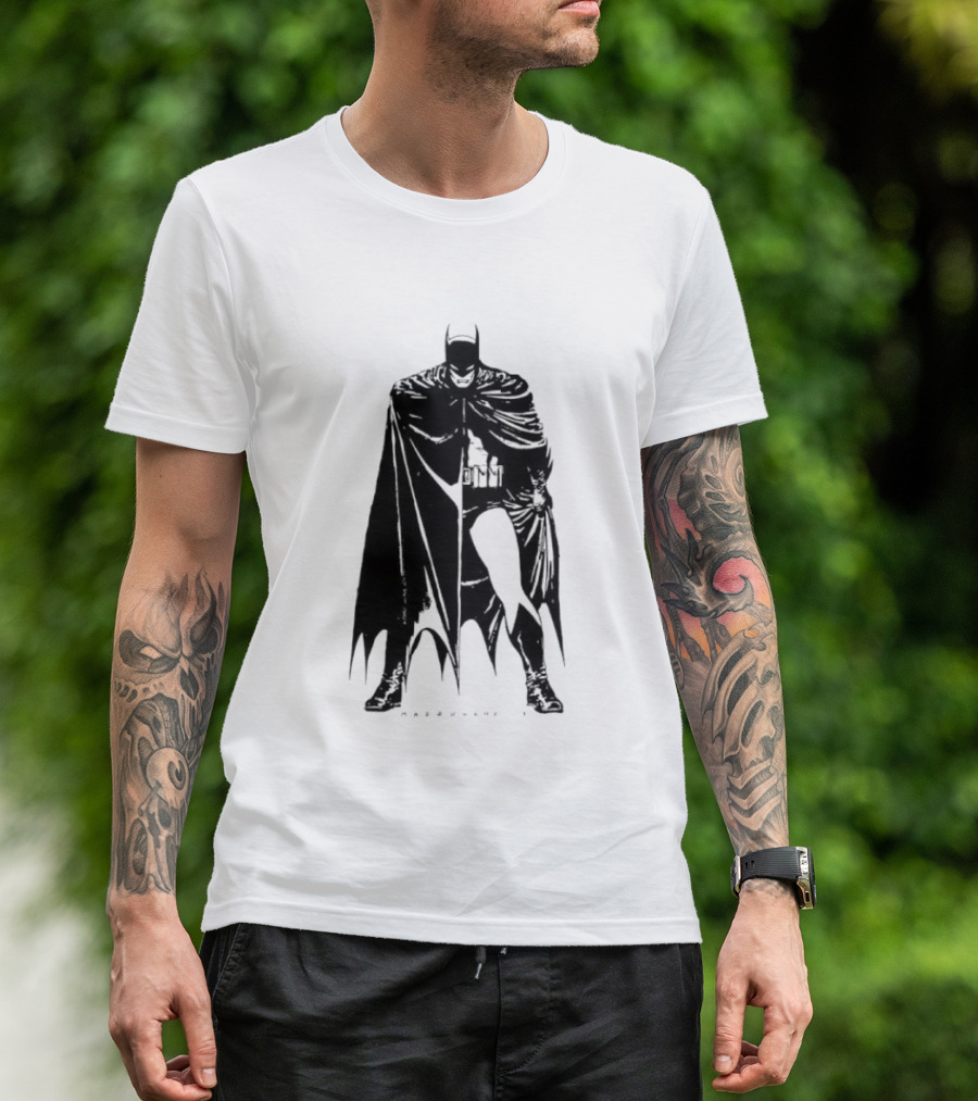 Batman DC Comics Mazzucchelli Frank Miller Year One Caped Crusader T-Shirt