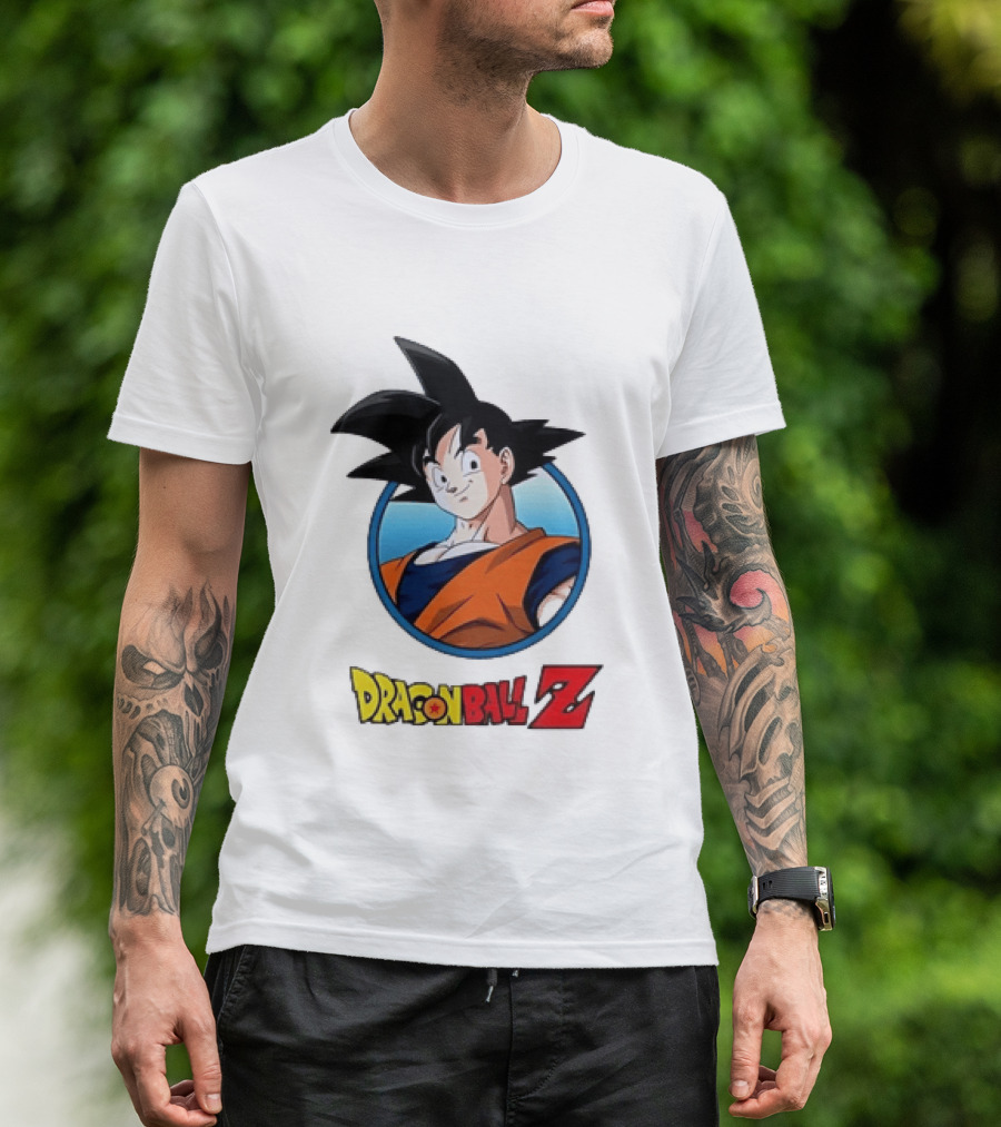 Dragon Ball Z Goku Face Anime T-Shirt