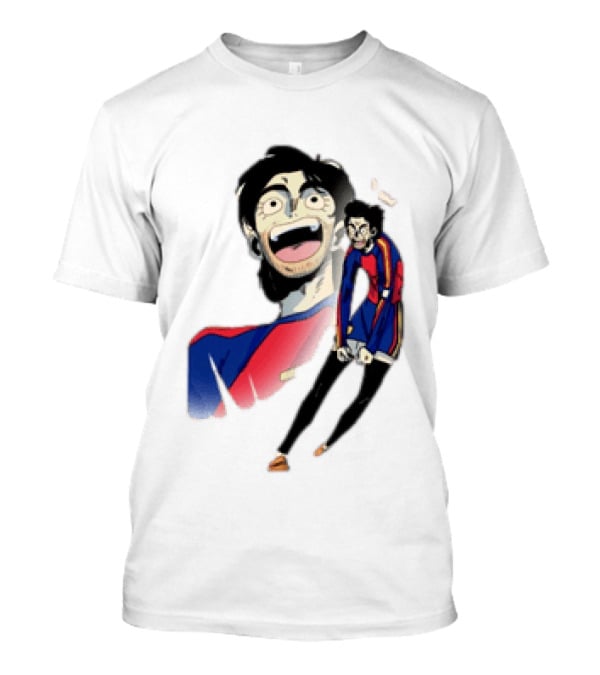 Ferran Torres Spain National Football Team Cartoon T-Shirt