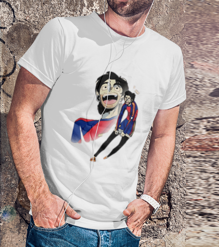 Ferran Torres Spain National Football Team Cartoon T-Shirt
