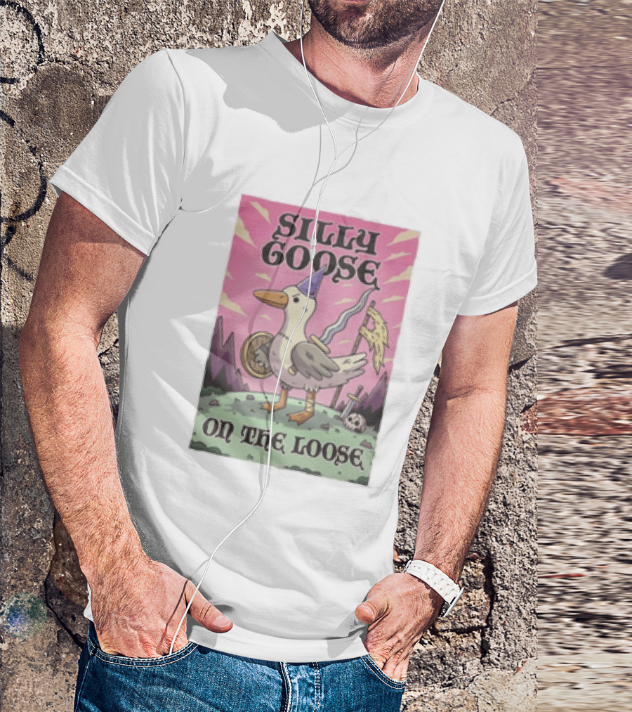 Silly Goose On The Loose Medieval Adventure T-Shirt