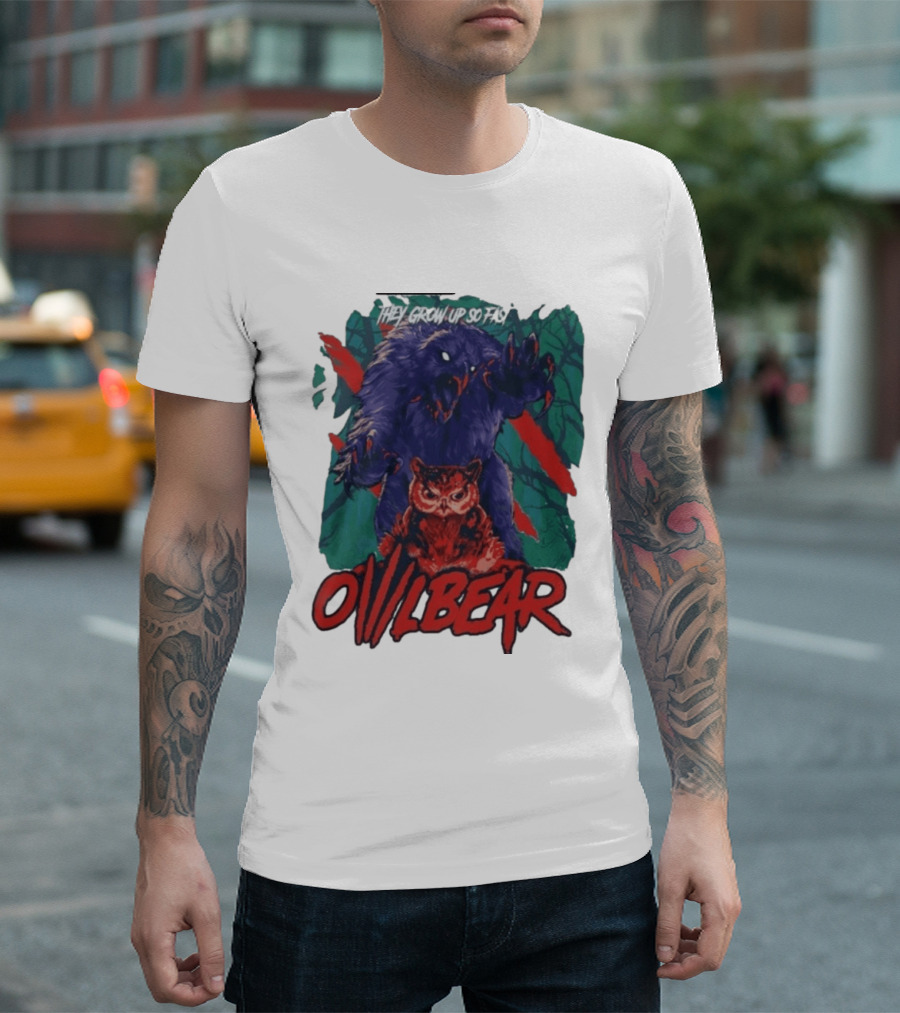 They Grow Up So Fast Owlbear Fantasy Creature T-Shirt