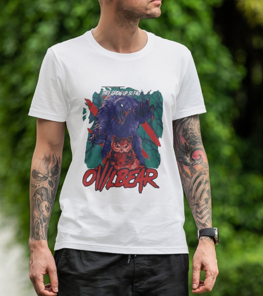 They Grow Up So Fast Owlbear Fantasy Creature T-Shirt