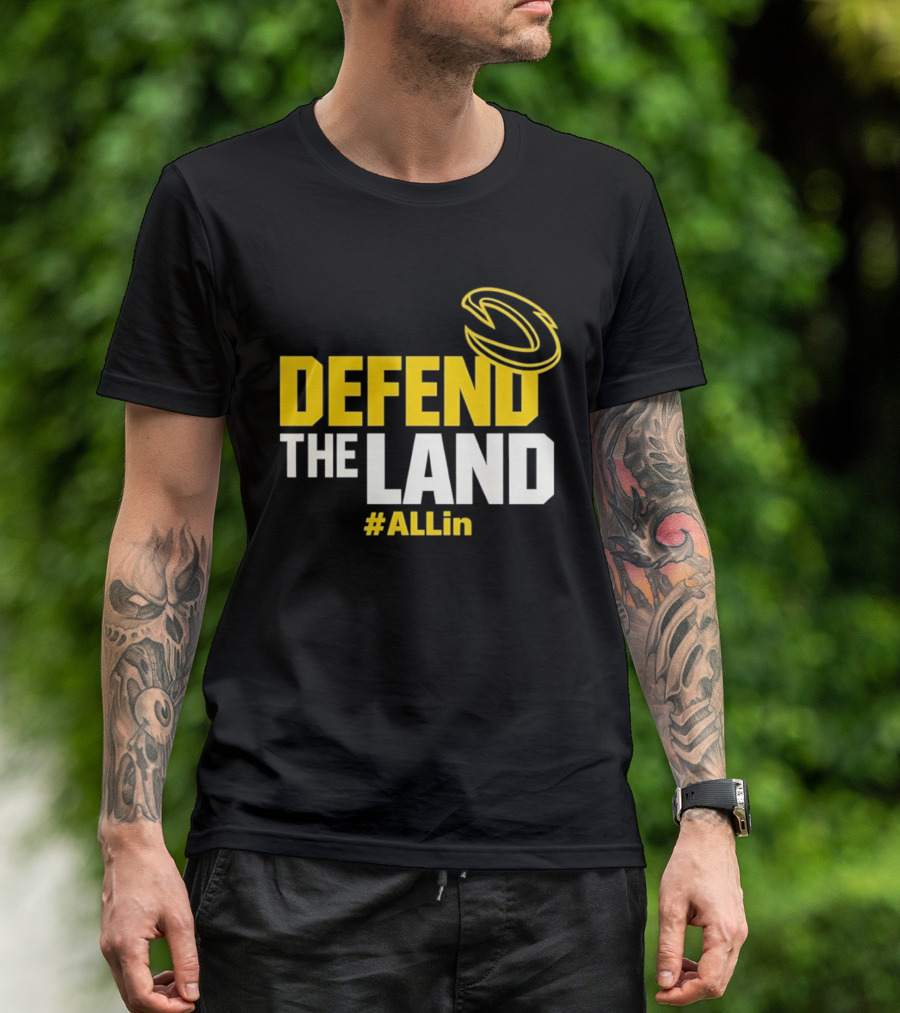 Cleveland Cavaliers Defend The Land #ALLin T-Shirt