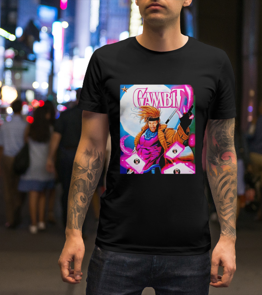 Jalen Brunson New York Knicks Gambit Crossover Comic T-Shirt