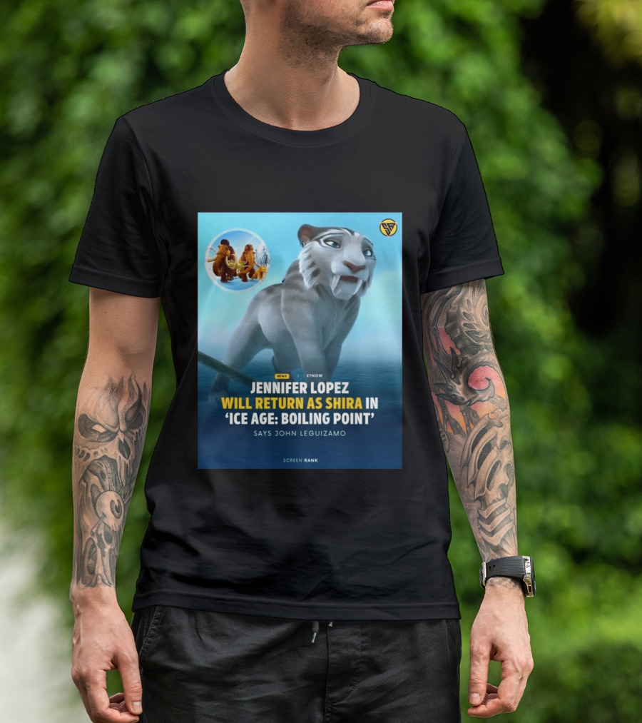 Jennifer Lopez Returns Shira Ice Age Boiling Point John Leguizamo T-Shirt