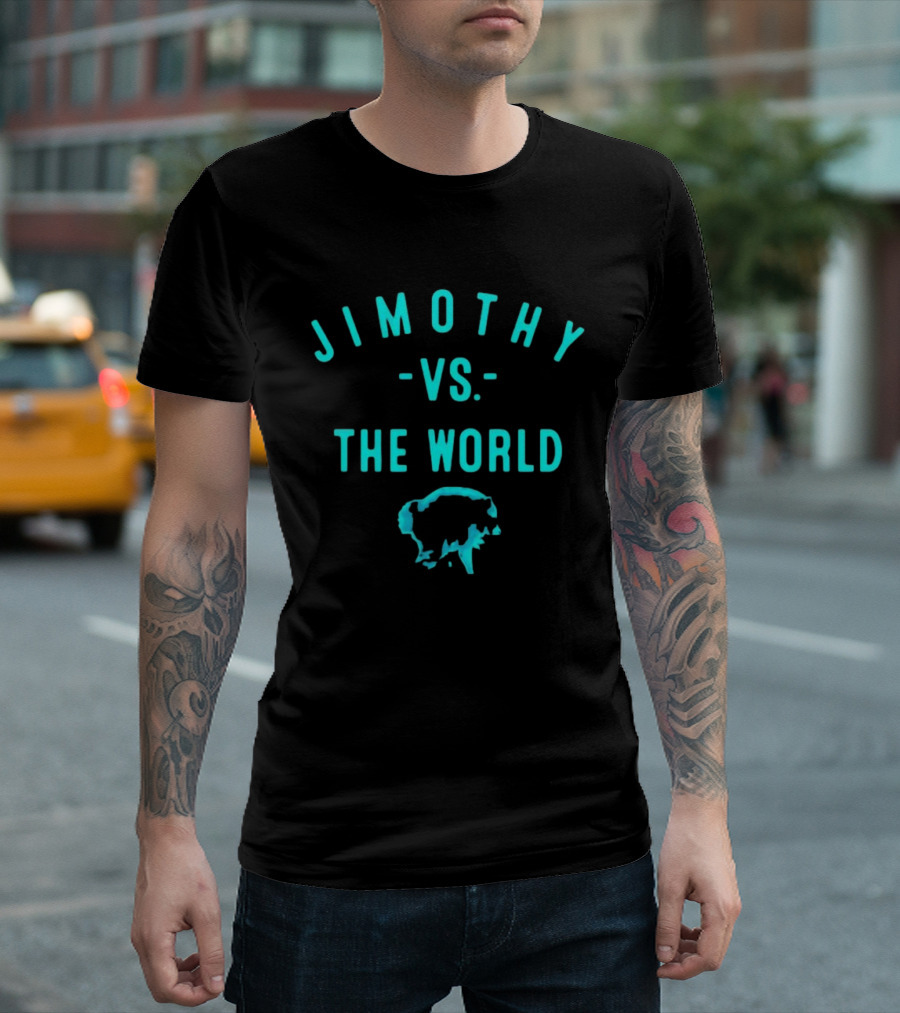 Jimothy Vs The World Bear Jimmy Butler Miami Heat NAB T-Shirt