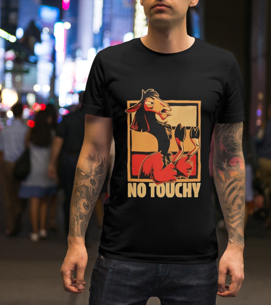 Kuzco Llama No Touchy Emperor's New Groove Movie T-Shirt