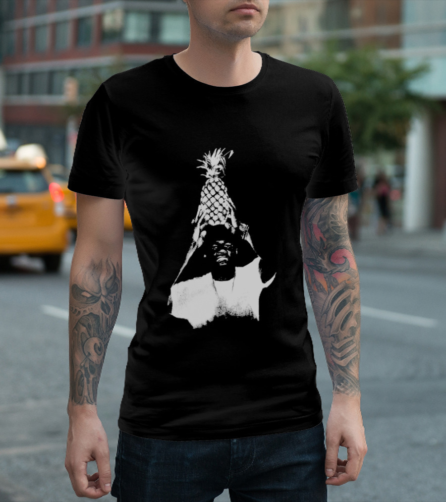 Myles Lewis Skelly Pineapple Headprint T-Shirt