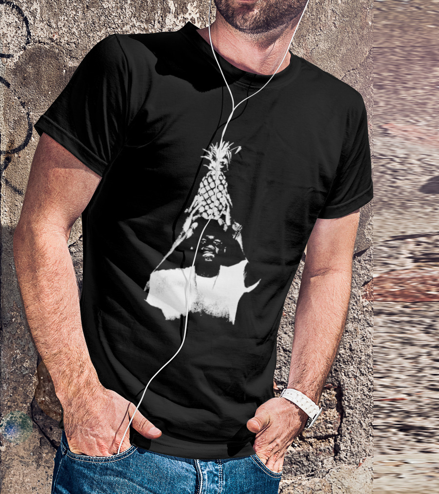 Myles Lewis Skelly Pineapple Headprint T-Shirt