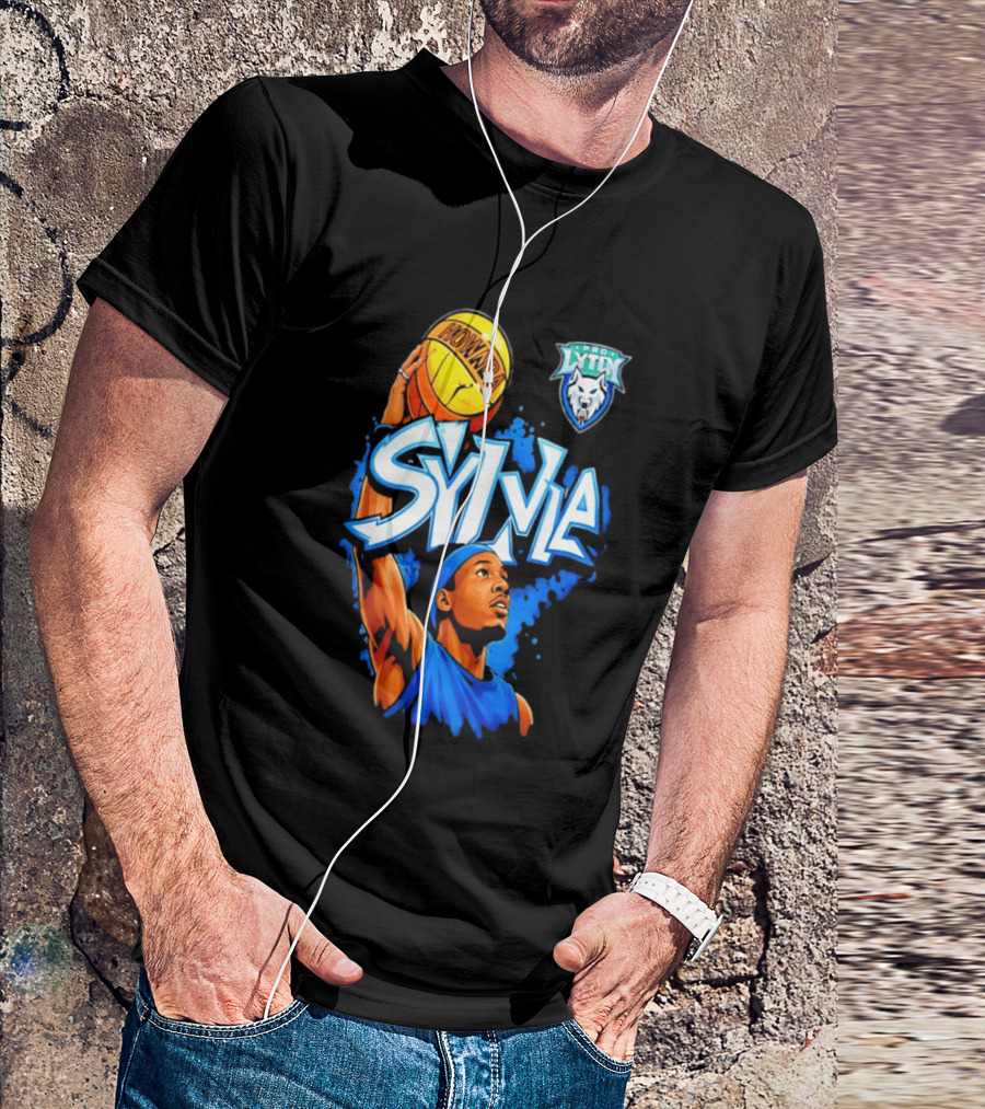 Sylvia Hownba Pro Lytin Basketball Player T-Shirt