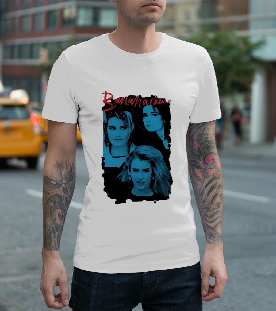 Bananarama Iconic Music Group Members Women's Fashion T-Shirt