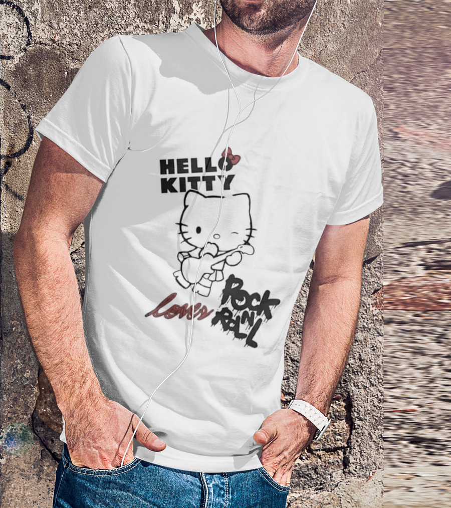 Hello Kitty Lovers Rock N Roll T-Shirt