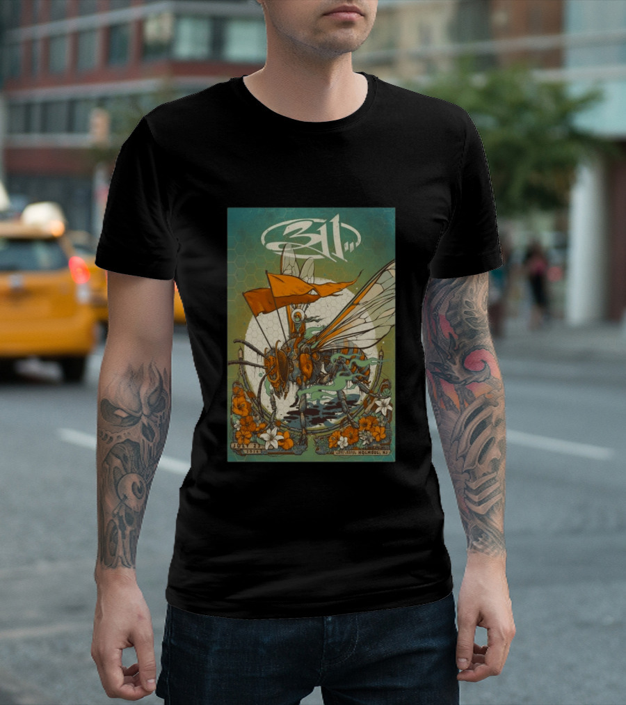 311 Concert Holmdel NJ July 23 2026 Insect T-Shirt