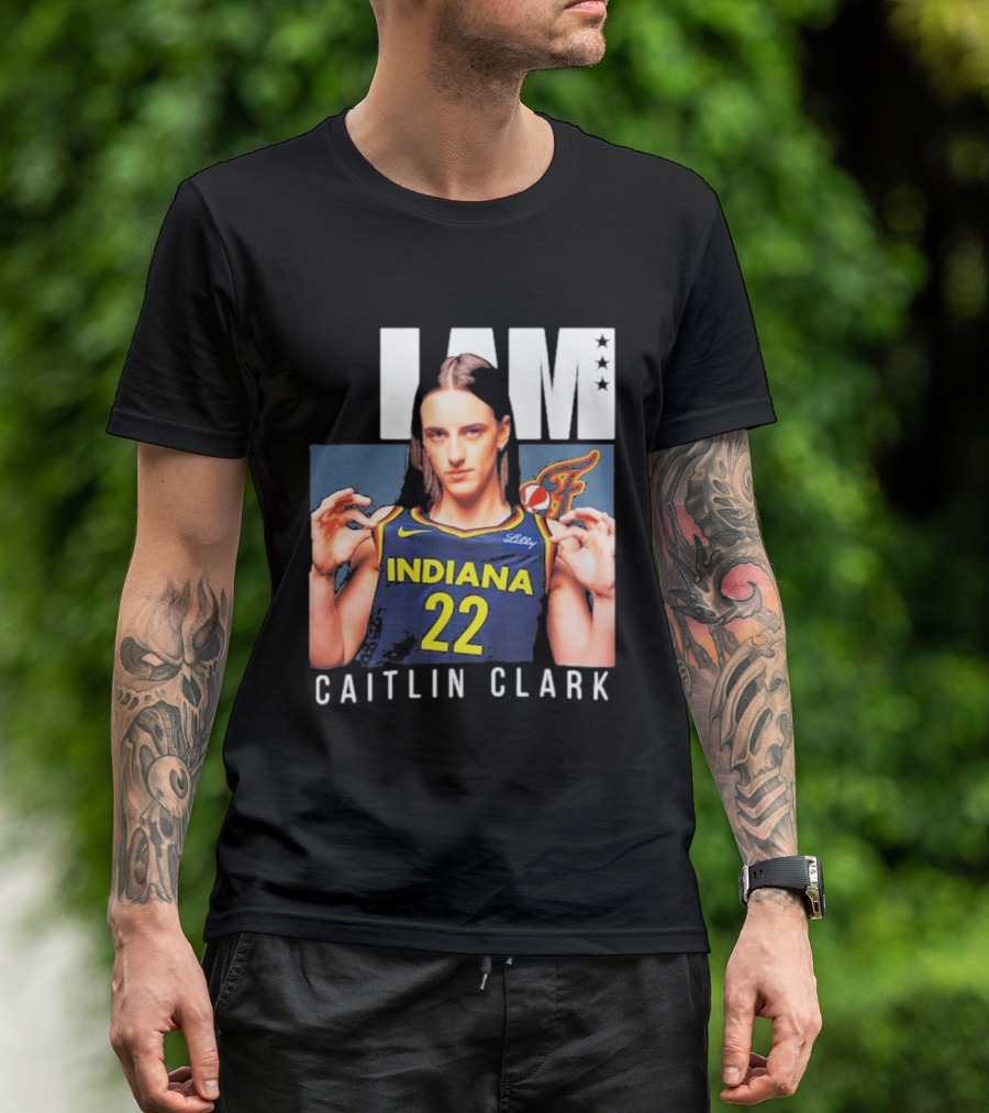 Caitlin Clark Indiana Fever Basketball SLAM Magazine I AM T-Shirt