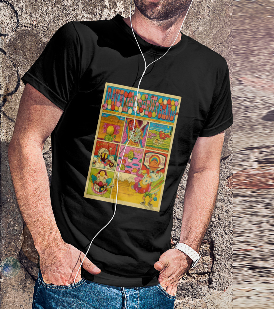 Dave Matthews Band Darien Lake Amphitheater July 22 2026 Comic T-Shirt