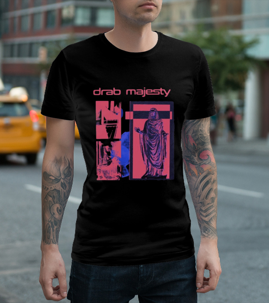 Drab Majesty Material Store Calm Waves 17 T-Shirt