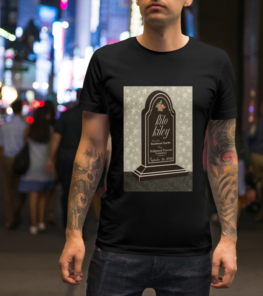 Rilo Kiley Featuring Beachwood Sparks Hollywood Forever Cemetery Los Angeles September 26 2026 T-Shirt