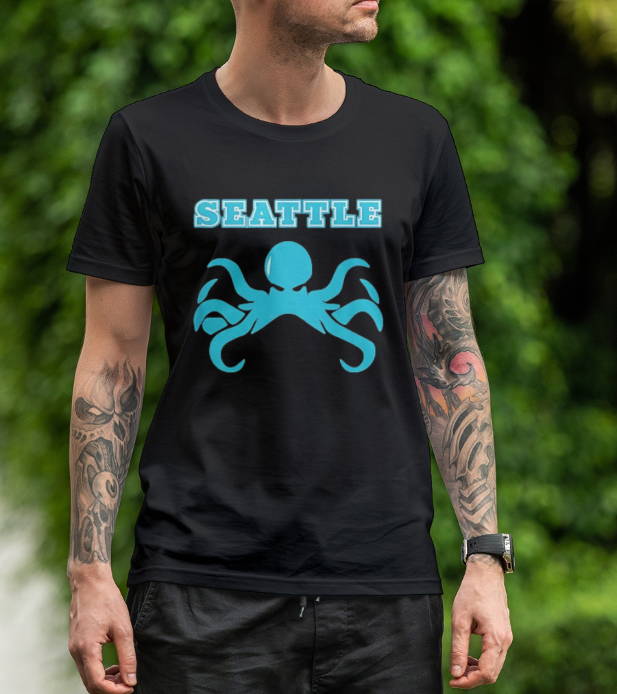 Seattle Kraken Team Octopus T-Shirt
