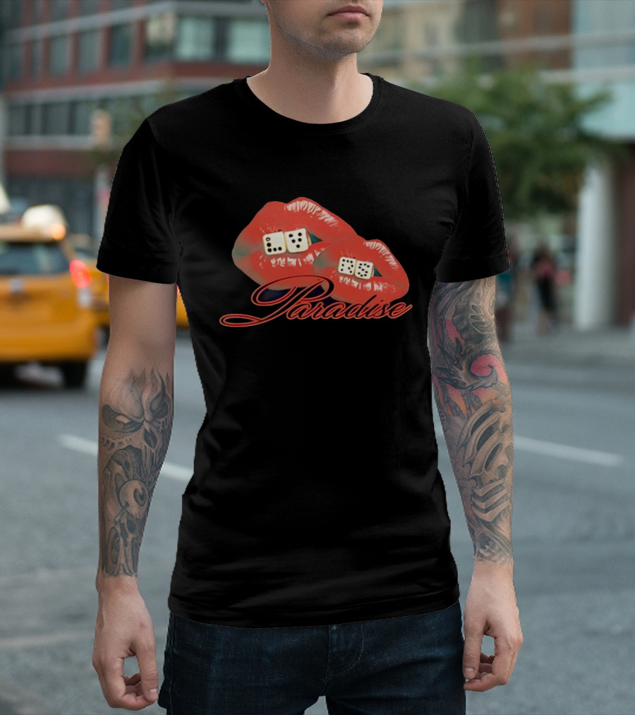 Paradise Lips Dice RS LV T-Shirt