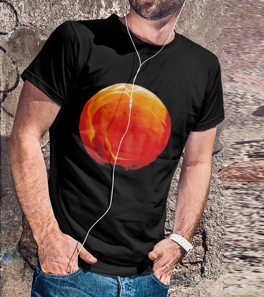Tangerine Dream Orbit TD Vibrant Planet Sphere T-Shirt