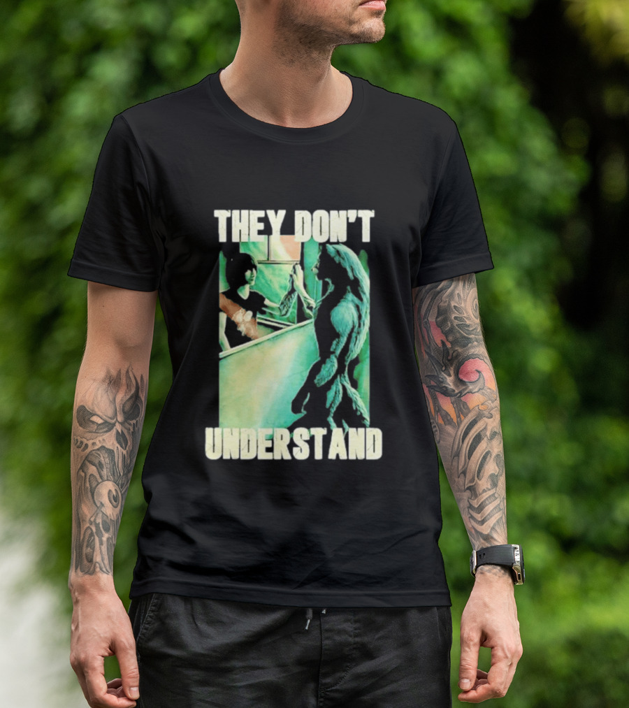 They Don't Understand Werewolf Mirror Reflection T-Shirt