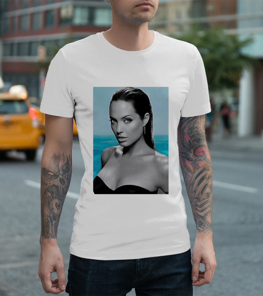 Angelina Jolie Ocean View T-Shirt
